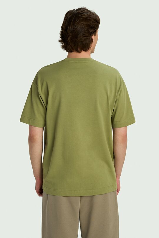 National collection oversized T-shirt 3 | GREEN | Audimas