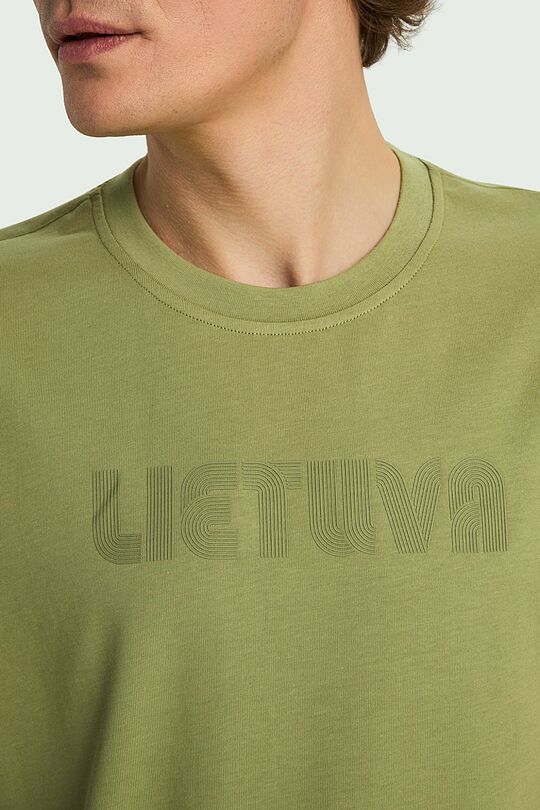 National collection oversized T-shirt 5 | GREEN | Audimas