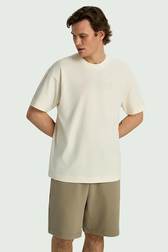 National collection oversized T-shirt 2 | Cream | Audimas