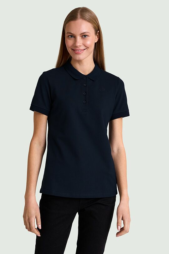 Pique polo shirt 1 | Dark blue | Audimas