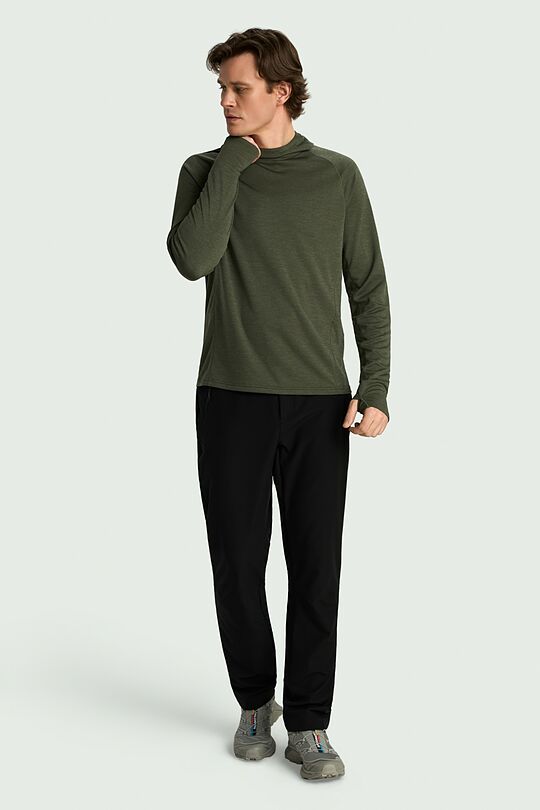 Sunshield hoodie 5 | Dark green | Audimas