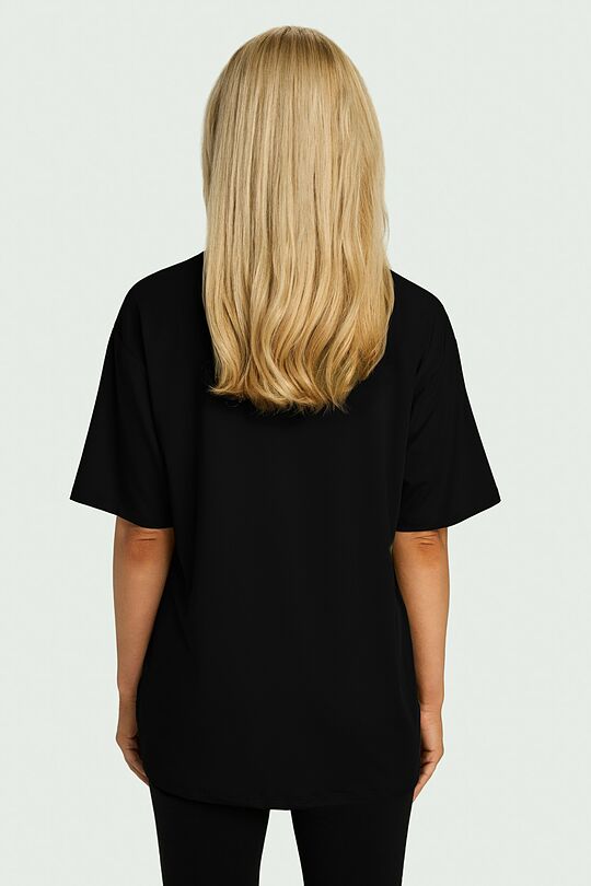 Oversized Active T-shirt 2 | BLACK | Audimas