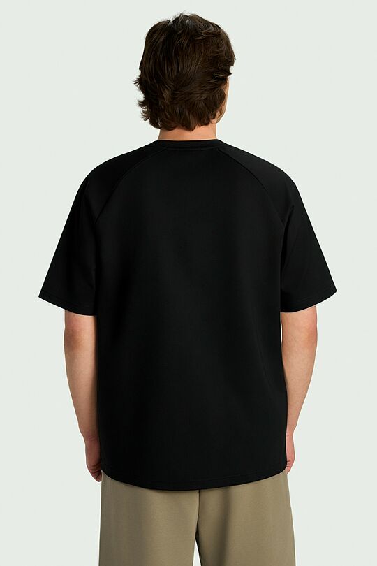 Oversized short sleeve T-shirt 3 | BLACK | Audimas