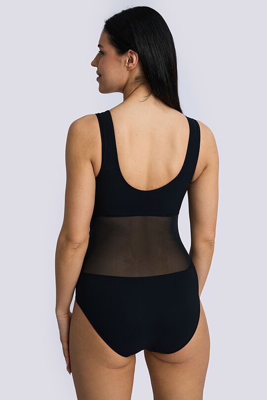 SENSITIVE fabric swimsuit 3 | BLACK | Audimas
