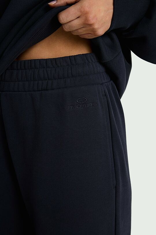 National collection wide cotton sweatpants 4 | GREY | Audimas