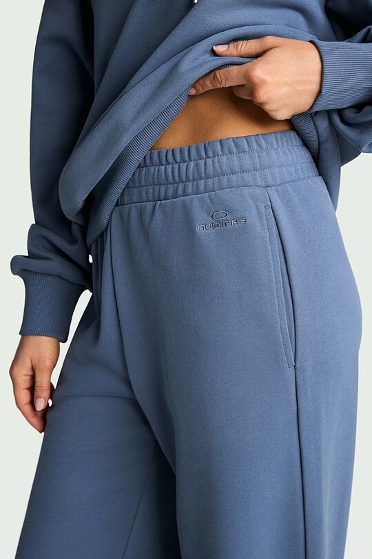 National collection wide cotton sweatpants 4 | BLUE | Audimas