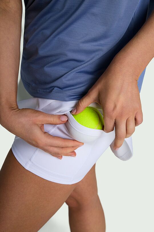 Active skirt with undershorts 4 | WHITE | Audimas