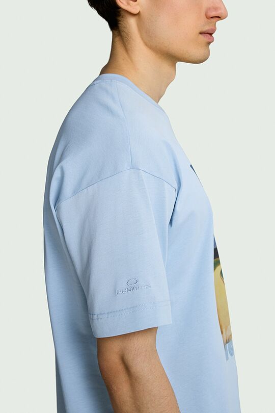 National collection oversized T-shirt 8 | BLUE | Audimas