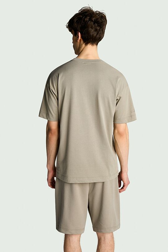 Short sleeves cotton T-shirt "Trees" 3 | GREEN | Audimas