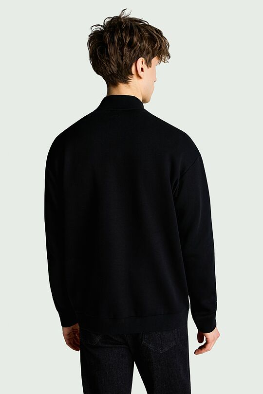 Cotton bomber jacket 3 | BLACK | Audimas