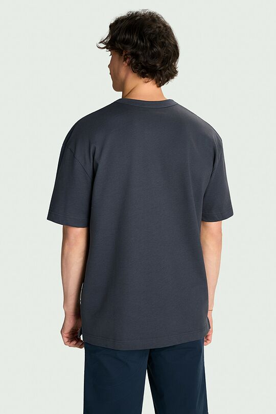 Soft cotton oversized T-shirt 2 | GREY | Audimas