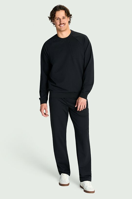 Crewneck sweatshirt 5 | BLACK | Audimas