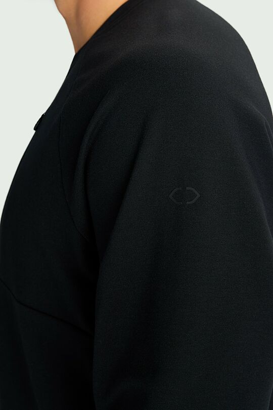 Crewneck sweatshirt 3 | BLACK | Audimas