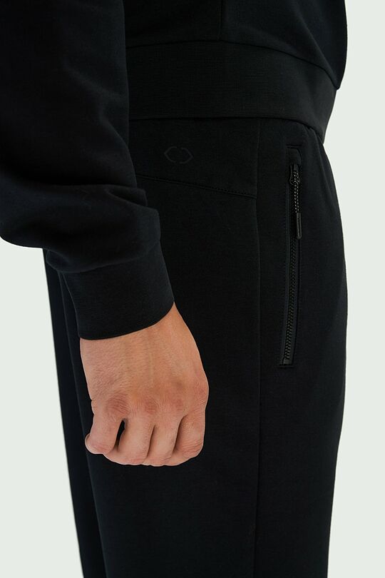 Straight fit sweatpants 6 | BLACK | Audimas