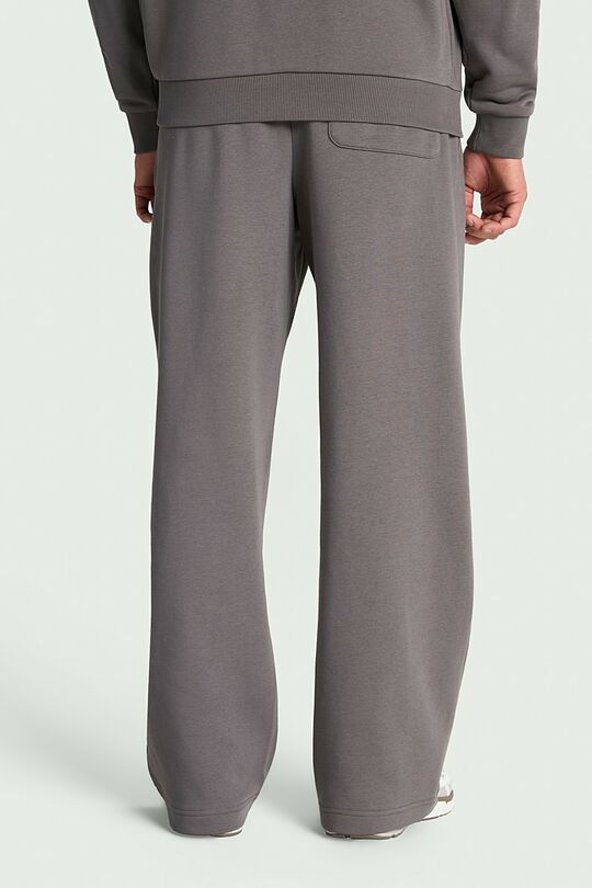 Wide cotton sweatpants 3 | GREY | Audimas