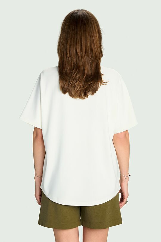 Loose fit T-shirt 2 | WHITE | Audimas