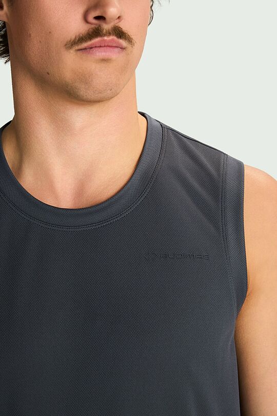 Synthetic jersey tank top 3 | GREY | Audimas