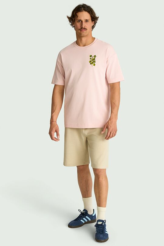 Short sleeves cotton T-shirt "Gooseberry" 9 | PINK | Audimas