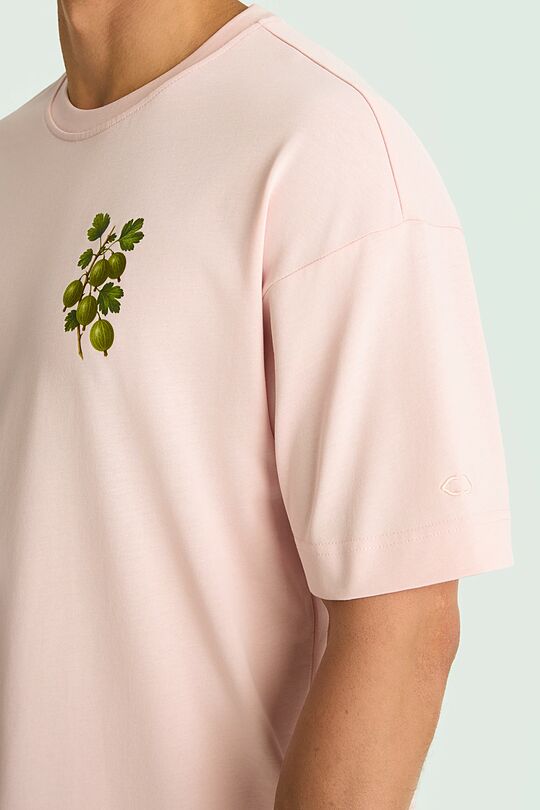 Short sleeves cotton T-shirt "Gooseberry" 9 | PINK | Audimas