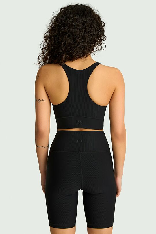 Elongated sports bras 3 | BLACK | Audimas