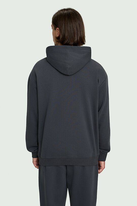 Cotton French terry hoodie 2 | GREY | Audimas