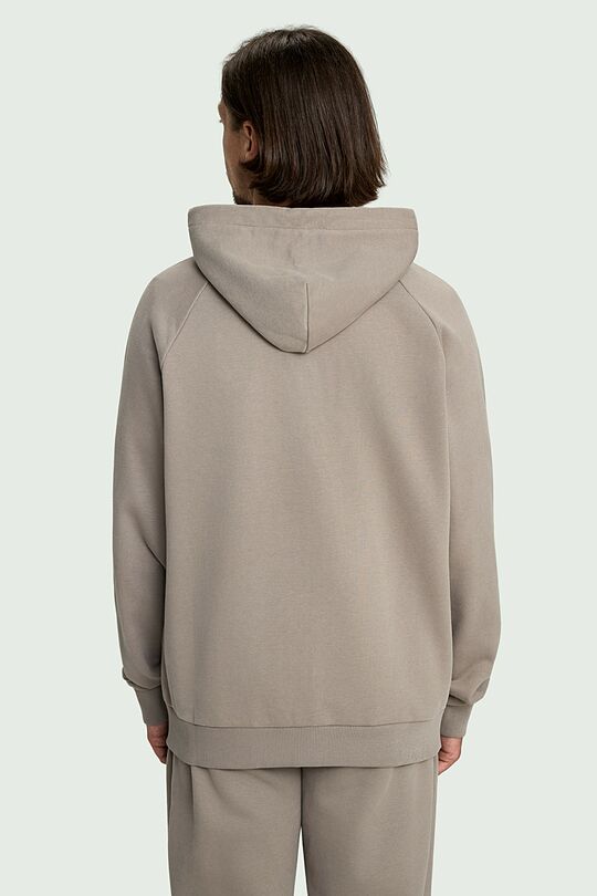 Cotton French terry full-zip hoodie 2 | GREY | Audimas