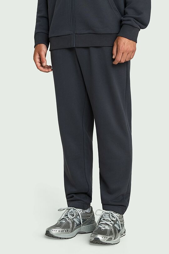 Cotton French terry sweatpants 2 | DARK GREY | Audimas
