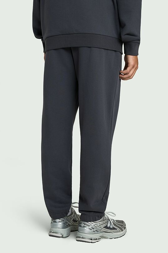 Cotton French terry sweatpants 3 | DARK GREY | Audimas