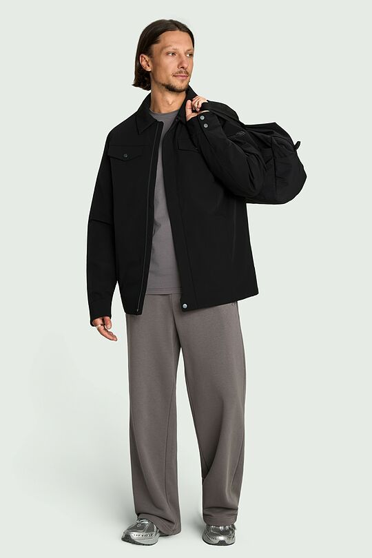 Light jacket with synthetic insulation and membrane 8 | BLACK | Audimas