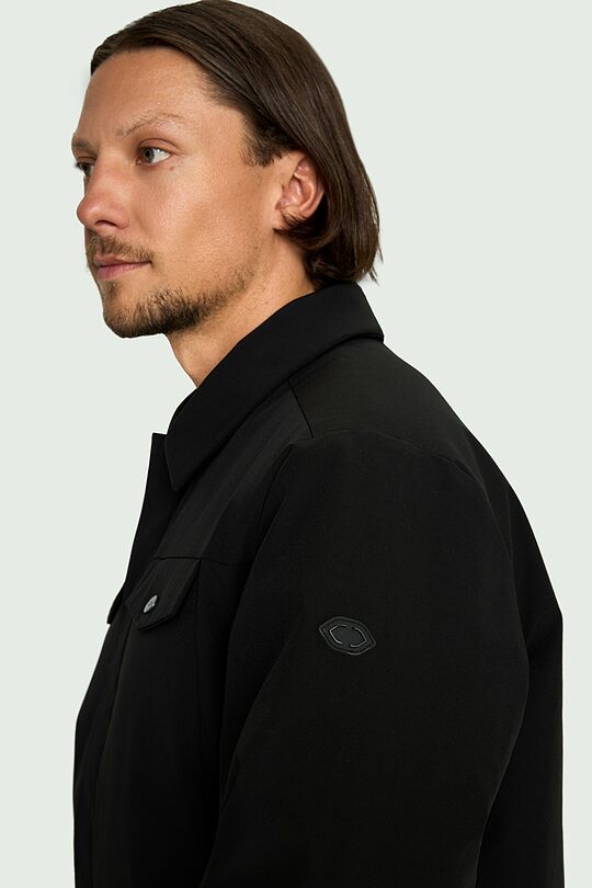 Light jacket with synthetic insulation and membrane 5 | BLACK | Audimas