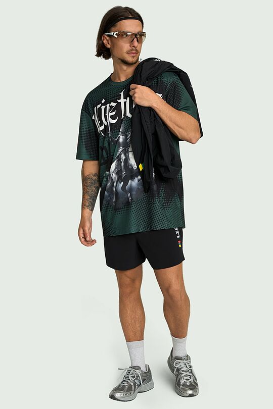 National collection printed T-shirt 8 | Dark green | Audimas