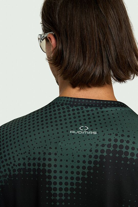 National collection printed T-shirt 6 | Dark green | Audimas