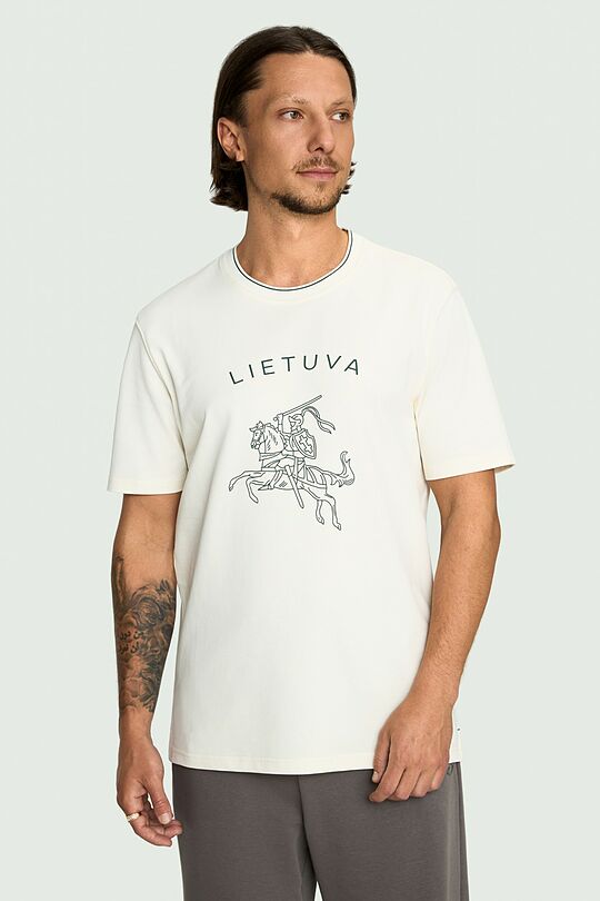 National collection pique T-shirt 1 | Cream | Audimas