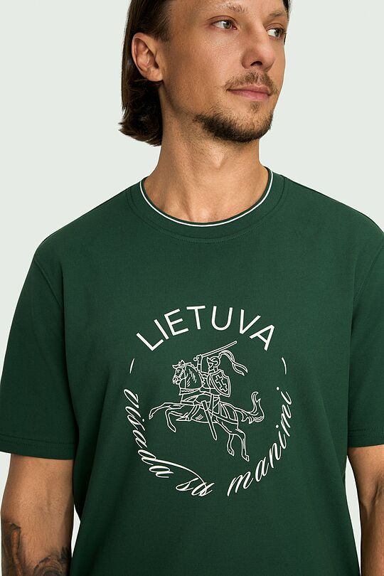 National collection pique T-shirt 3 | GREEN | Audimas