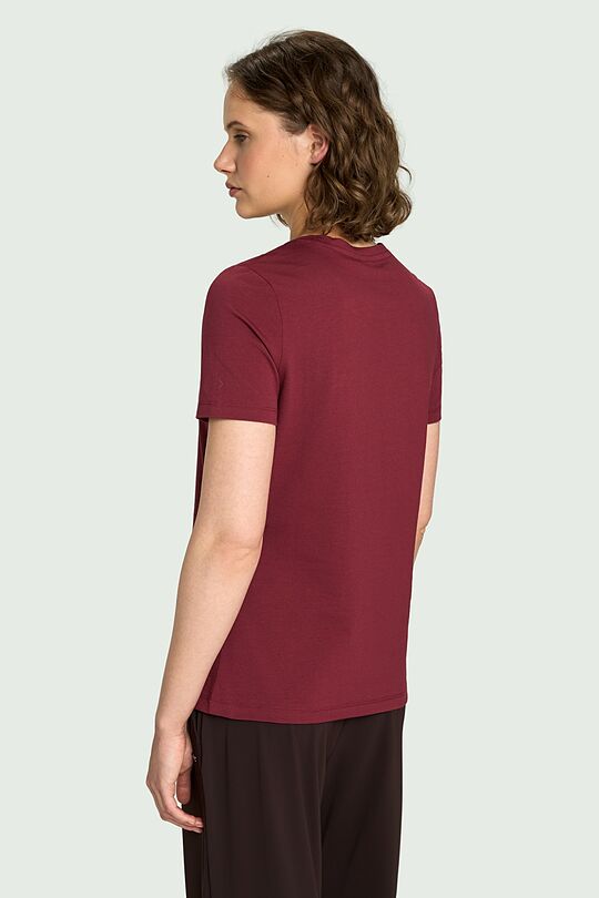 Short sleeve cotton T-shirt 2 | RED | Audimas