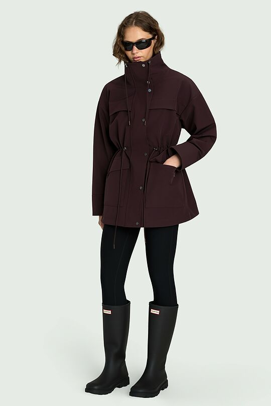 Oversized Softshell jacket 1 | PURPLE | Audimas