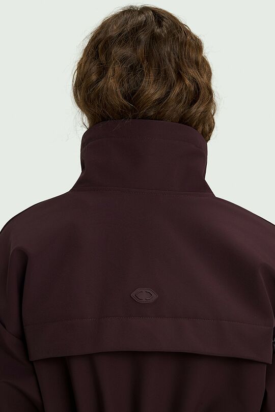 Oversized Softshell jacket 4 | PURPLE | Audimas
