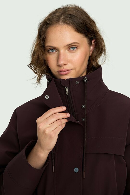 Oversized Softshell jacket 6 | PURPLE | Audimas