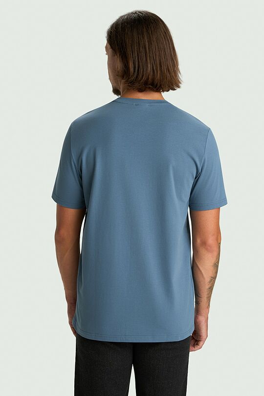Short sleeve cotton T-shirt 2 | BLUE | Audimas