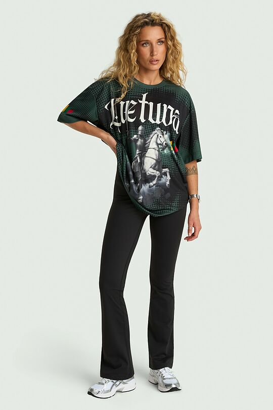 National collection printed T-shirt 7 | Dark green | Audimas