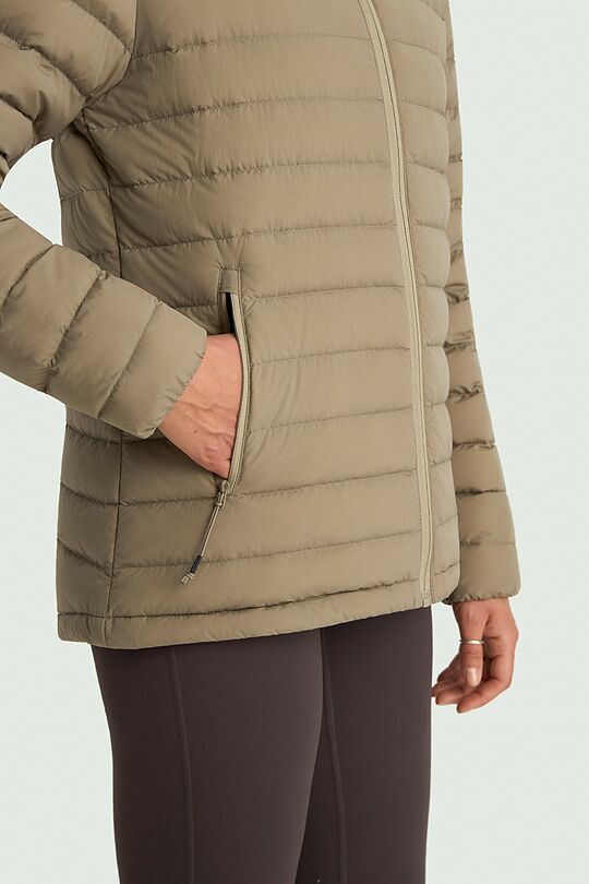 Lightweight down jacket 5 | beige | Audimas