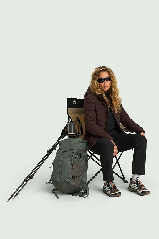 Lightweight down jacket 1 | BROWN | Audimas