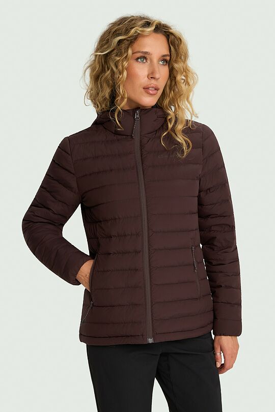 Lightweight down jacket 3 | BROWN | Audimas
