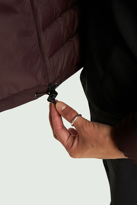 Lightweight down jacket 7 | BROWN | Audimas