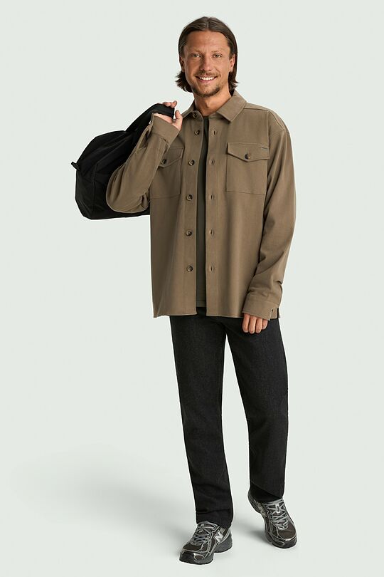 Woven shirt 1 | BROWN | Audimas