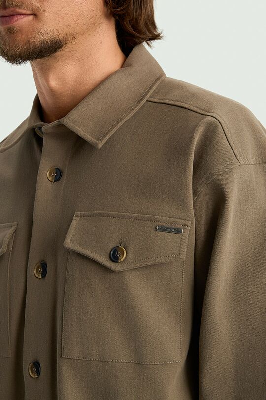 Woven shirt 4 | BROWN | Audimas