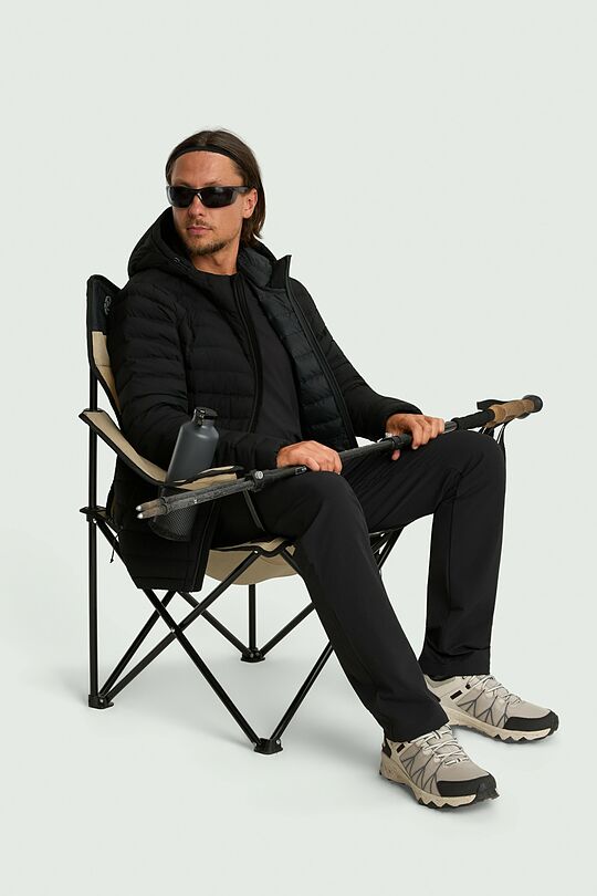 Outdoor stretch woven pants 5 | BLACK | Audimas