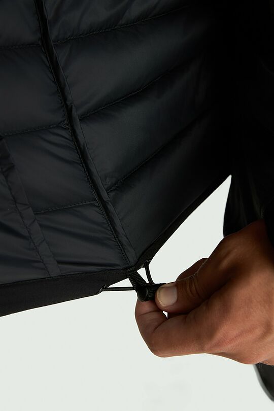 Lightweight down jacket 7 | BLACK | Audimas
