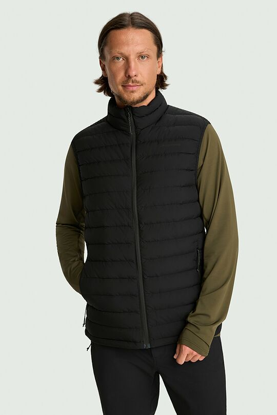 Lightweight down vest 3 | BLACK | Audimas