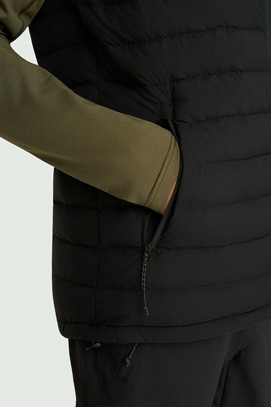 Lightweight down vest 5 | BLACK | Audimas